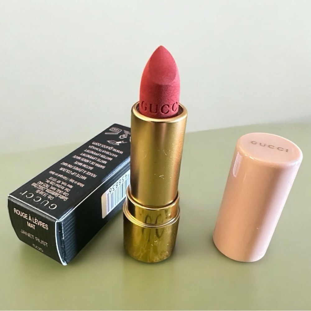 Gucci Rouge à Lèvres Mat Lipstick - Janet Rust 505 Gucci Rouge à Lèvres Lipstick - Picture 17 of 17